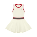 Women's Color Block A-Line Sleeveless Dress