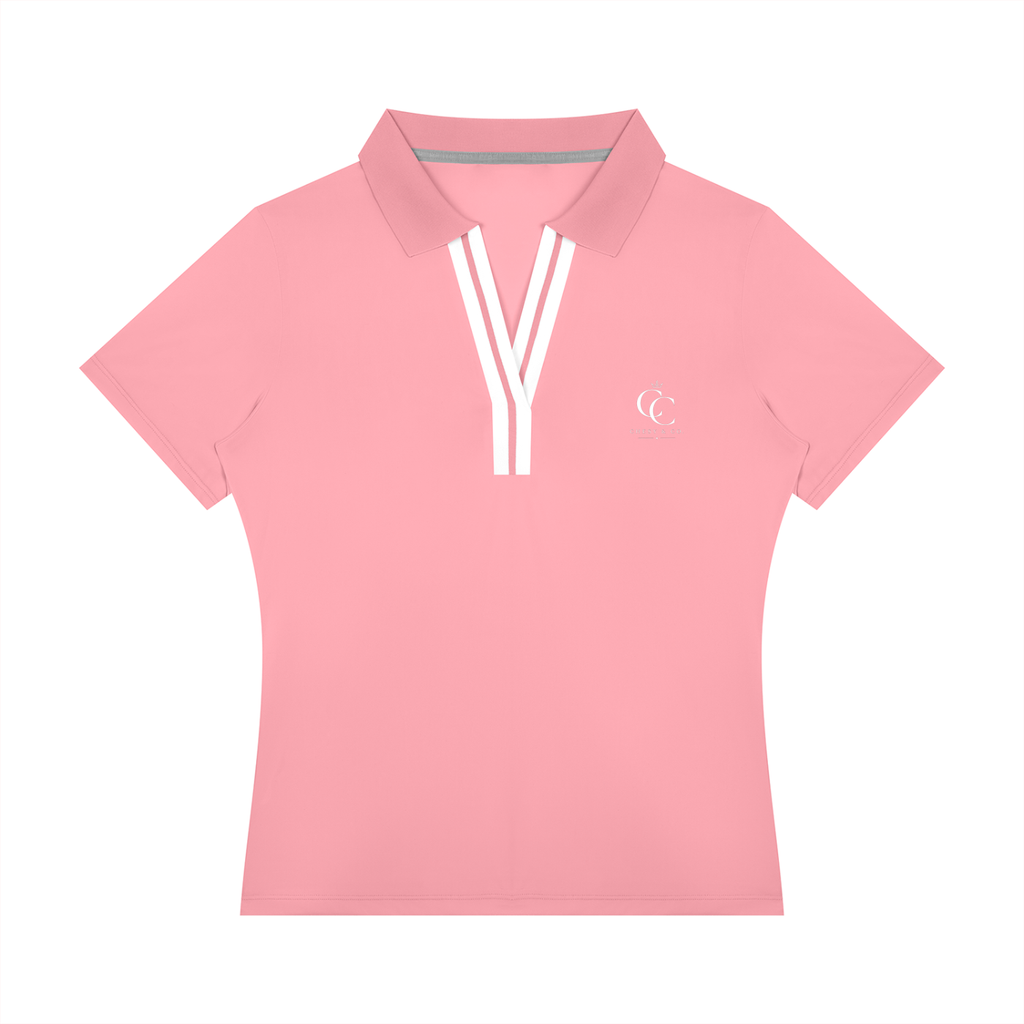 Women’s Color Block Polo Shirt