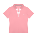 Women’s Color Block Polo Shirt