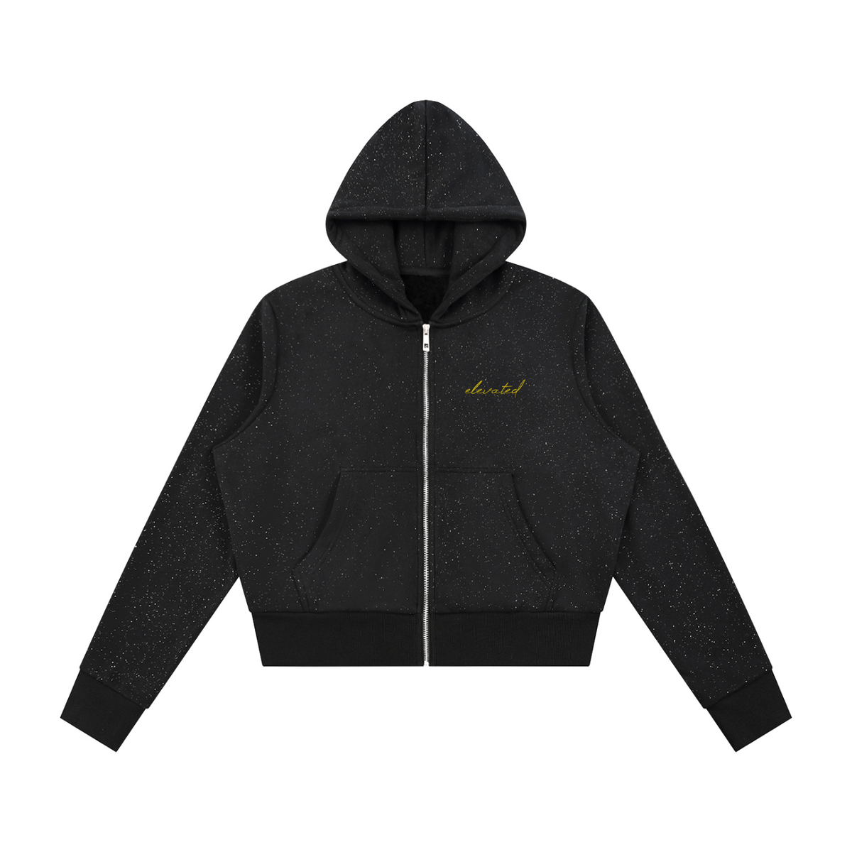 Women's Sparkles Fleece Full Zip Hoodie