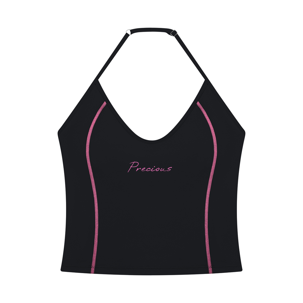 Women's Halter Neck Yoga Tank Top