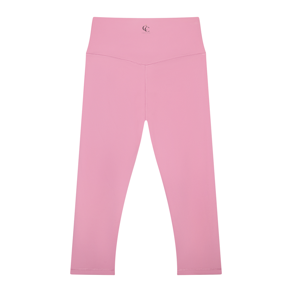Women's High Waisted Yoga Capri Leggings