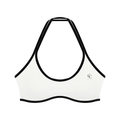 Women's Halter Color Block Yoga Sports Bra