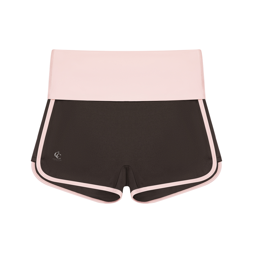 Women’s Color Block Yoga Shorts